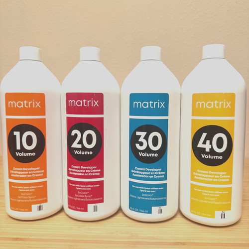 Matrix socolor cream developer - socolor,